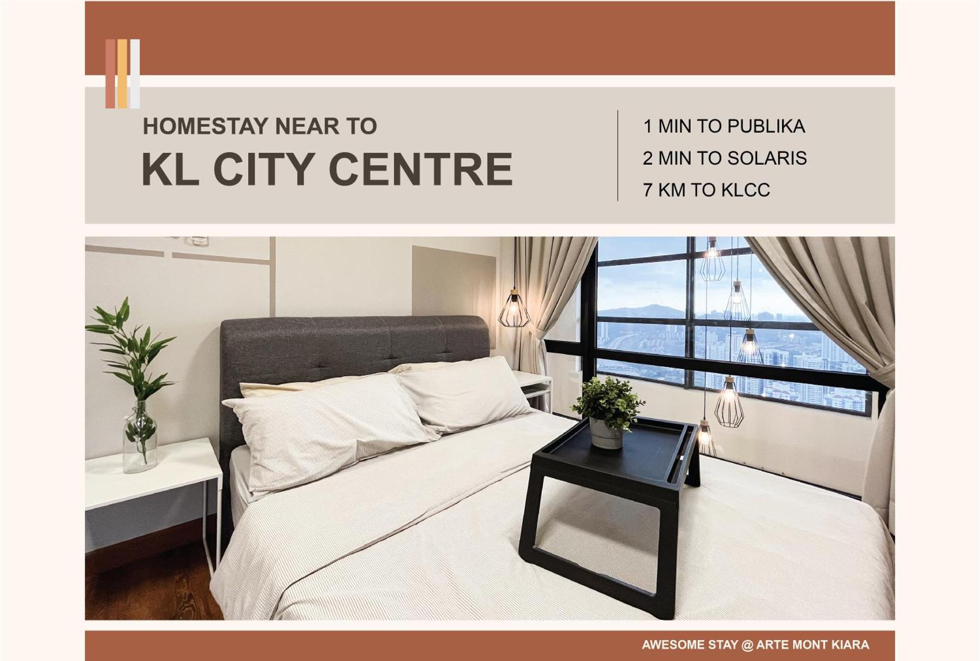 Nj Homestay At Arte Mont Kiara Kuala Lumpur Exteriér fotografie