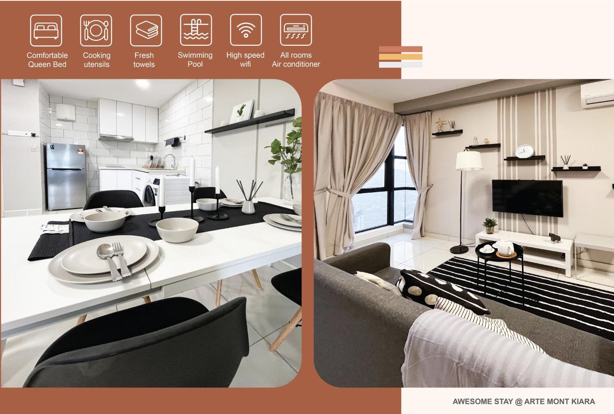 Nj Homestay At Arte Mont Kiara Kuala Lumpur Exteriér fotografie